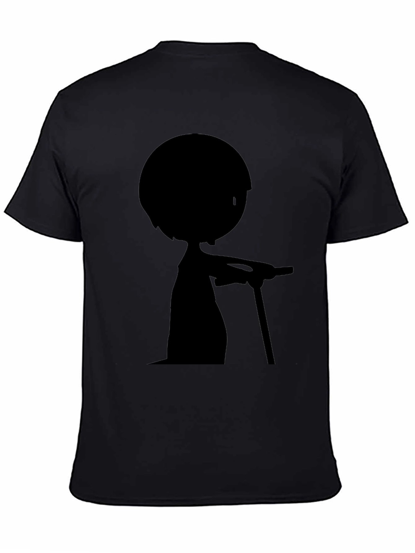 Silhouette Scooter T-Shirt - Stylish Graphic Tee
