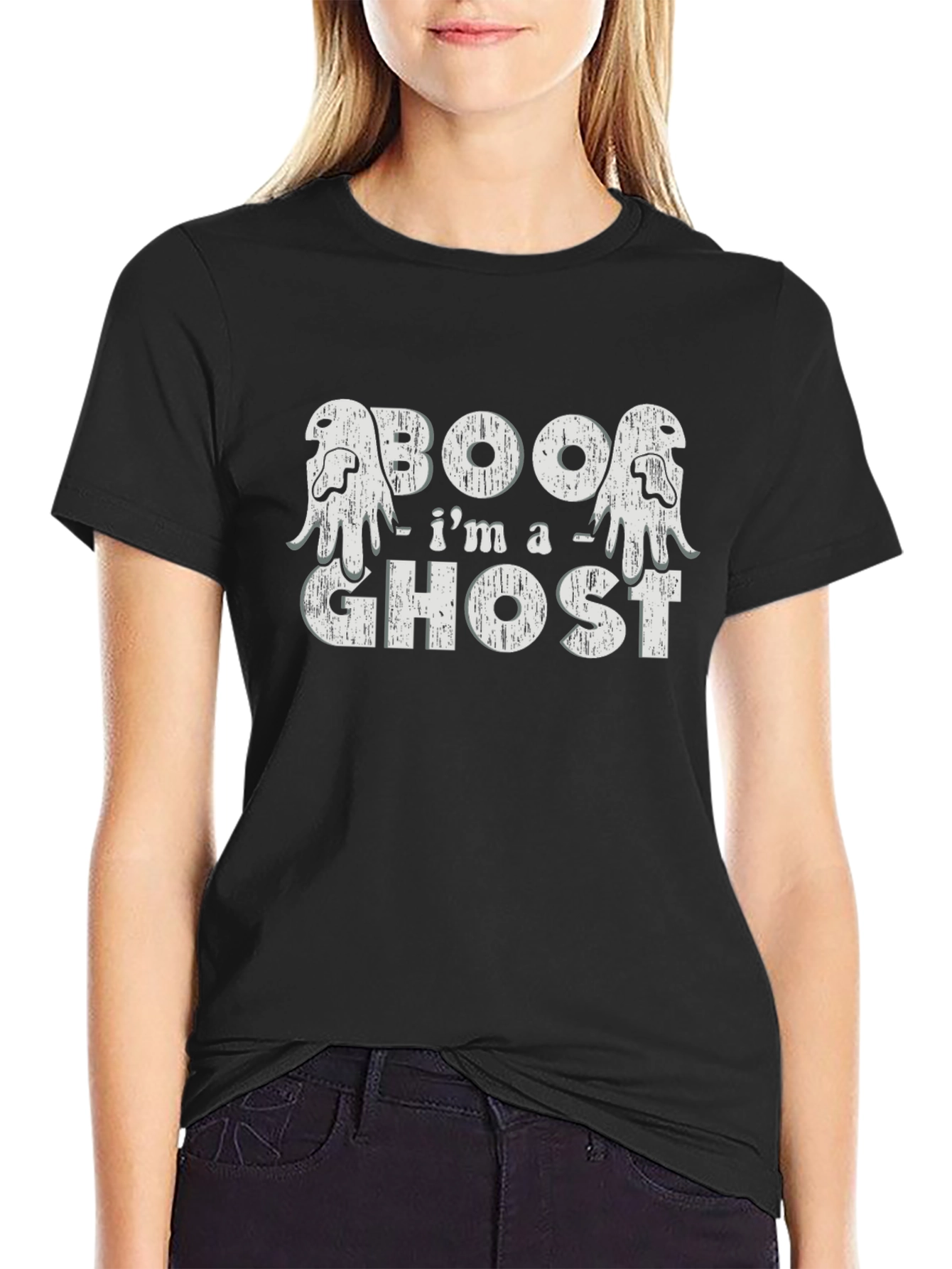 Boo Im A Ghost Halloween T-Shirt