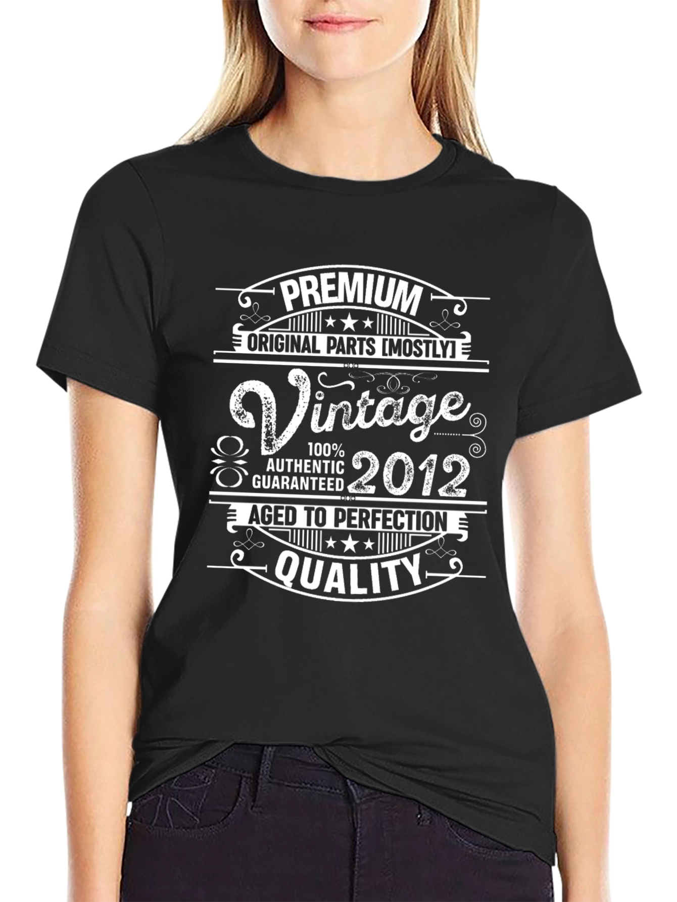 Premium Vintage 2012 T-Shirt - Aged to Perfection