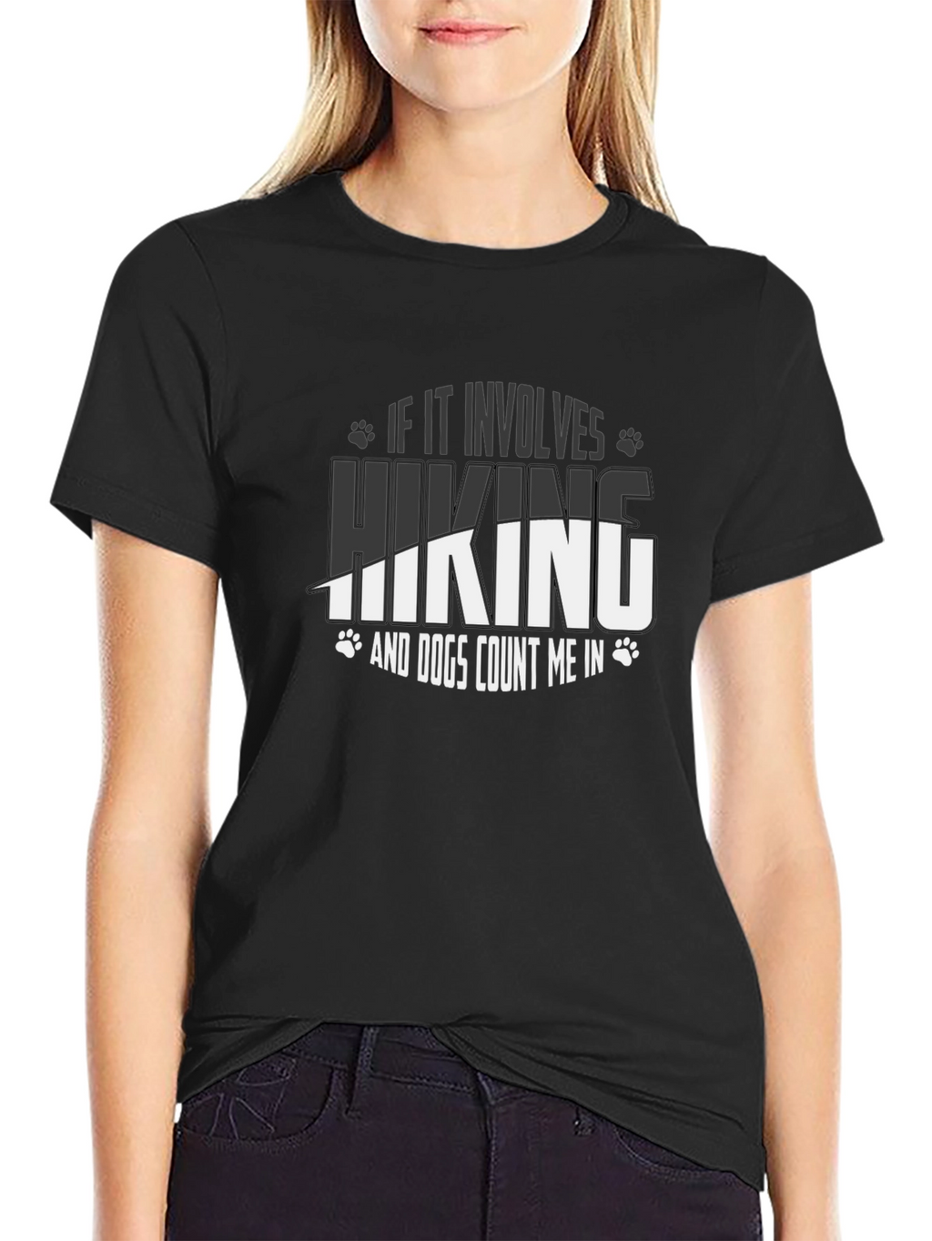 Hiking and Dogs T-Shirt - Count Me In!