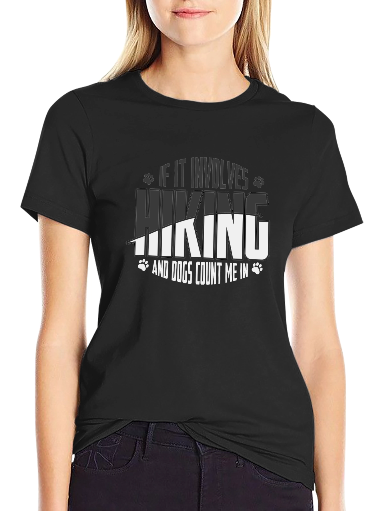 Hiking and Dogs T-Shirt - Count Me In!