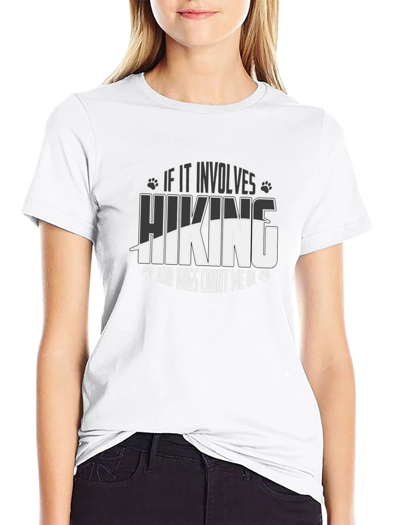 Hiking and Dogs T-Shirt - Count Me In!
