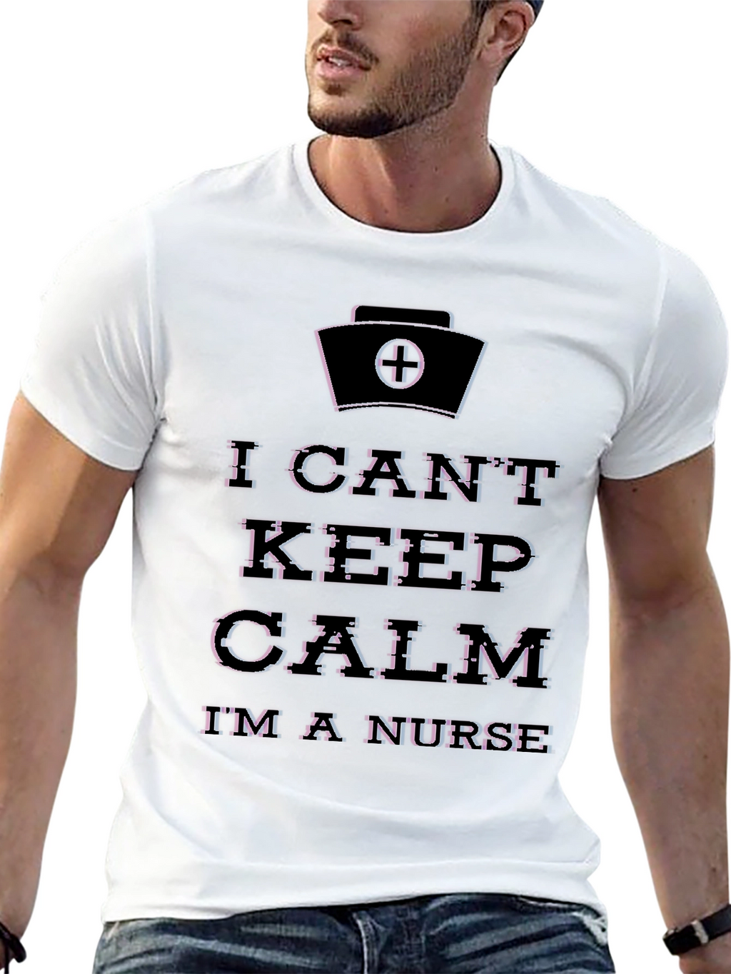 I Cant Keep Calm Im a Nurse Graphic T-Shirt