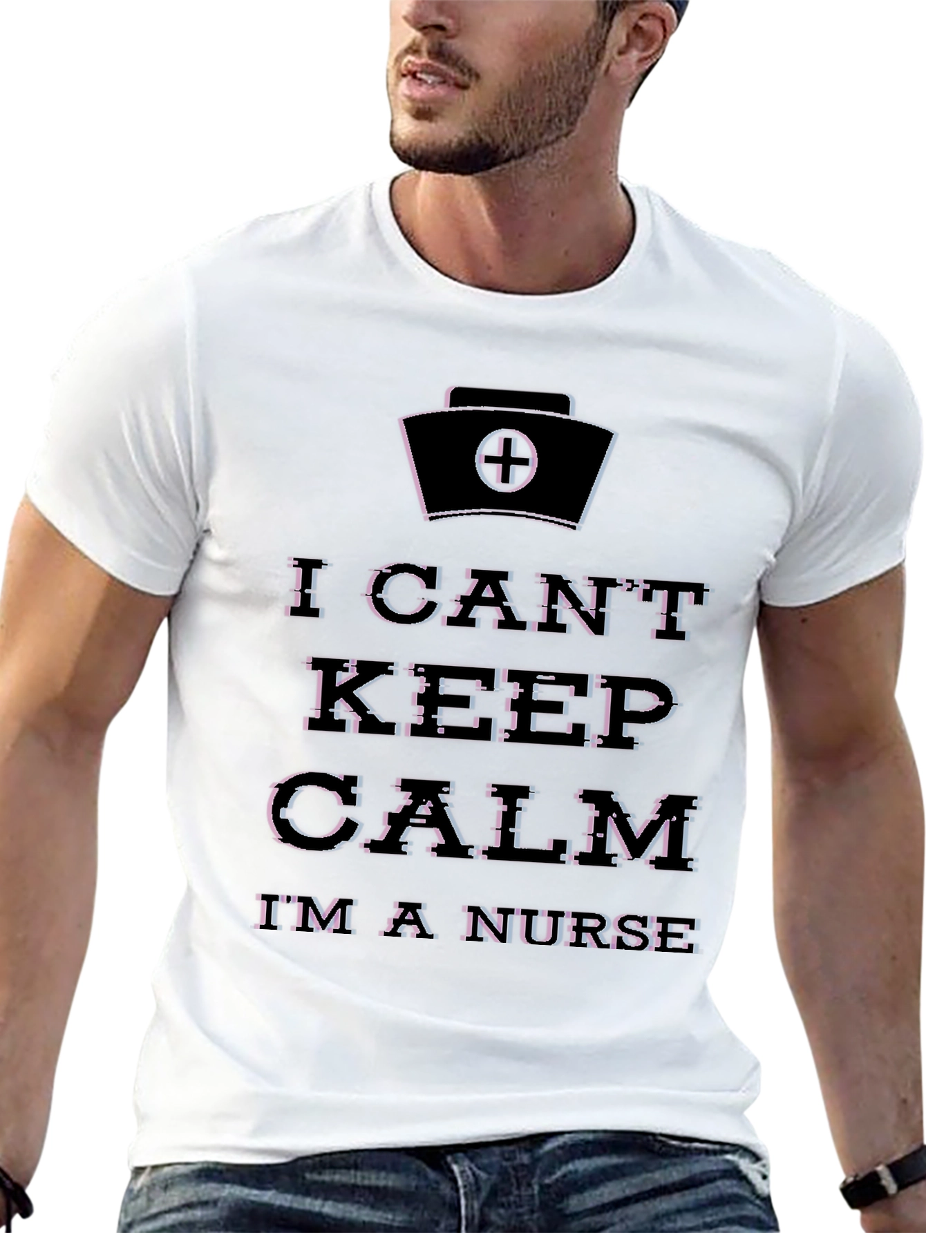 I Cant Keep Calm Im a Nurse Graphic T-Shirt