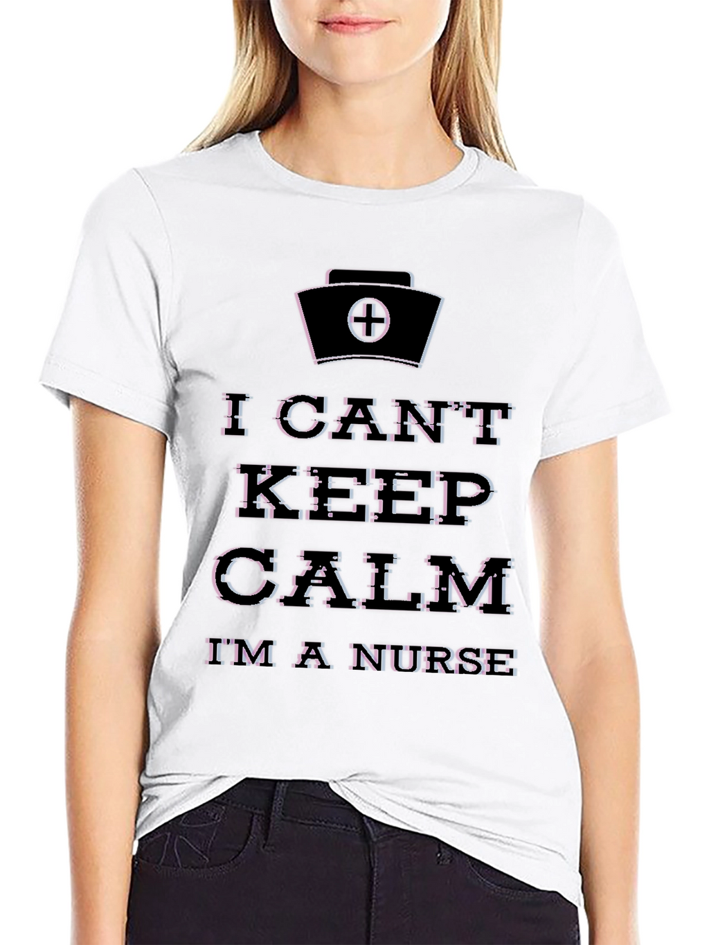 I Cant Keep Calm Im a Nurse Graphic T-Shirt