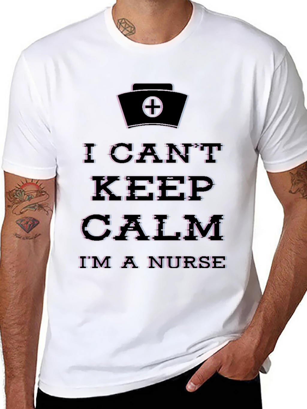 I Cant Keep Calm Im a Nurse Graphic T-Shirt
