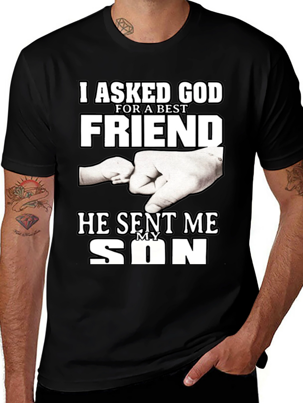 I Asked God For a Best Friend T-Shirt