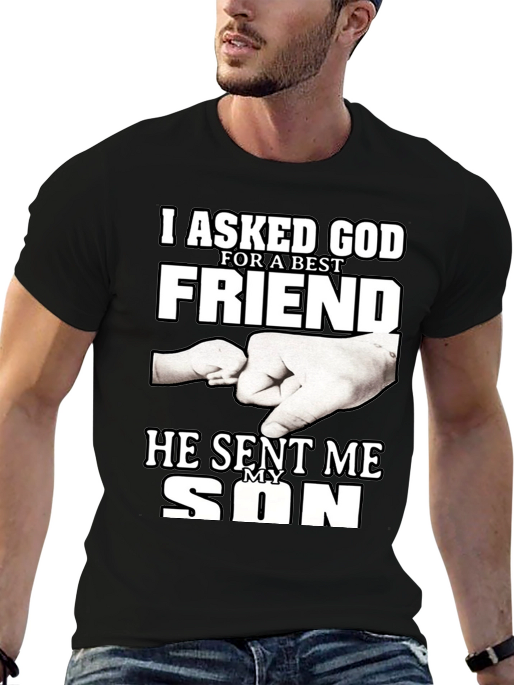 I Asked God For a Best Friend T-Shirt