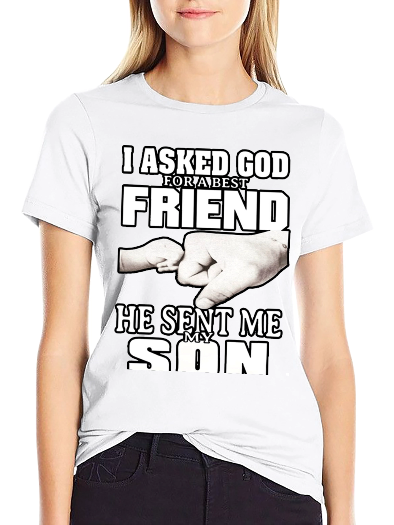 I Asked God For a Best Friend T-Shirt