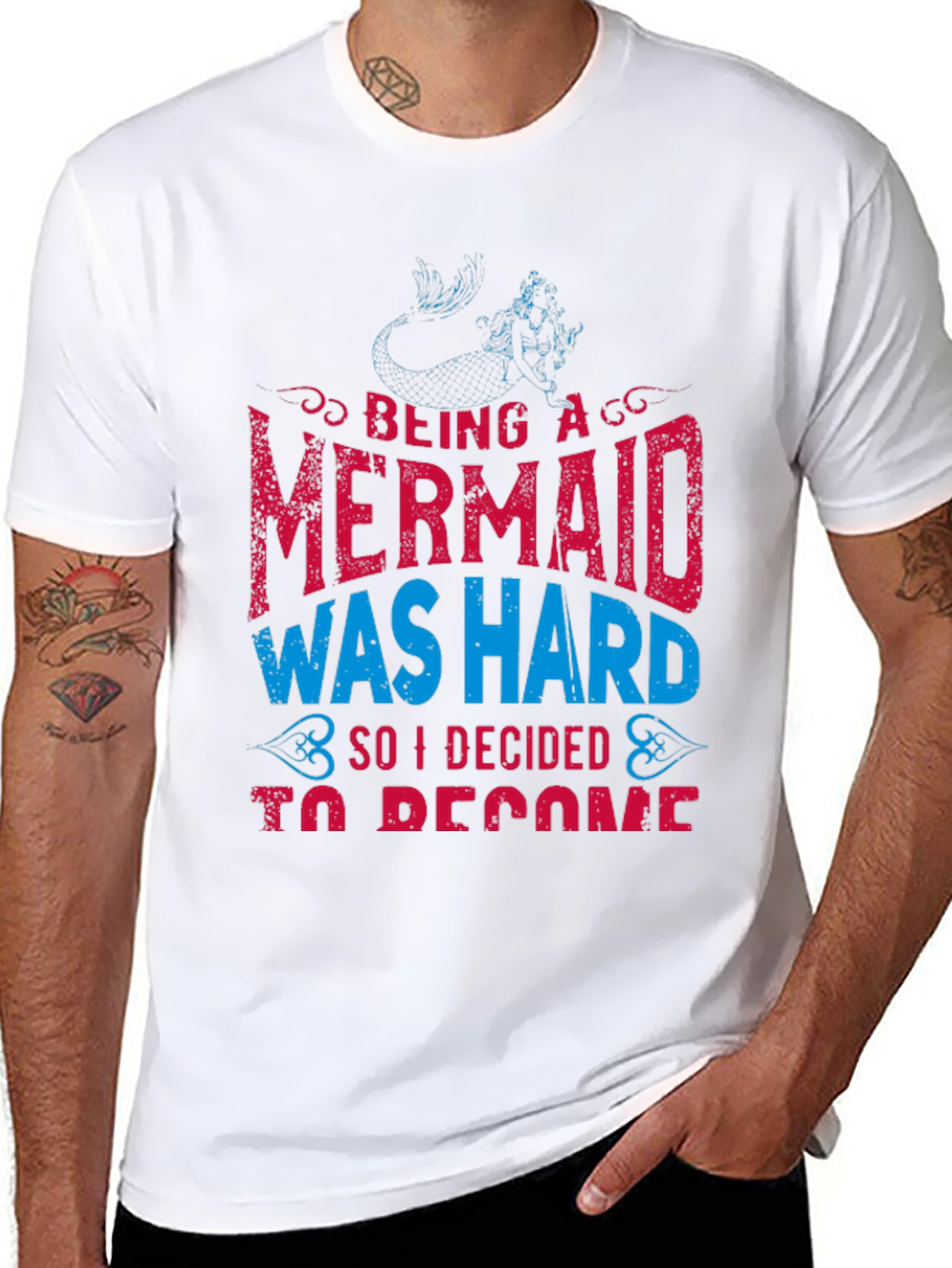 Mermaid to Become T-Shirt