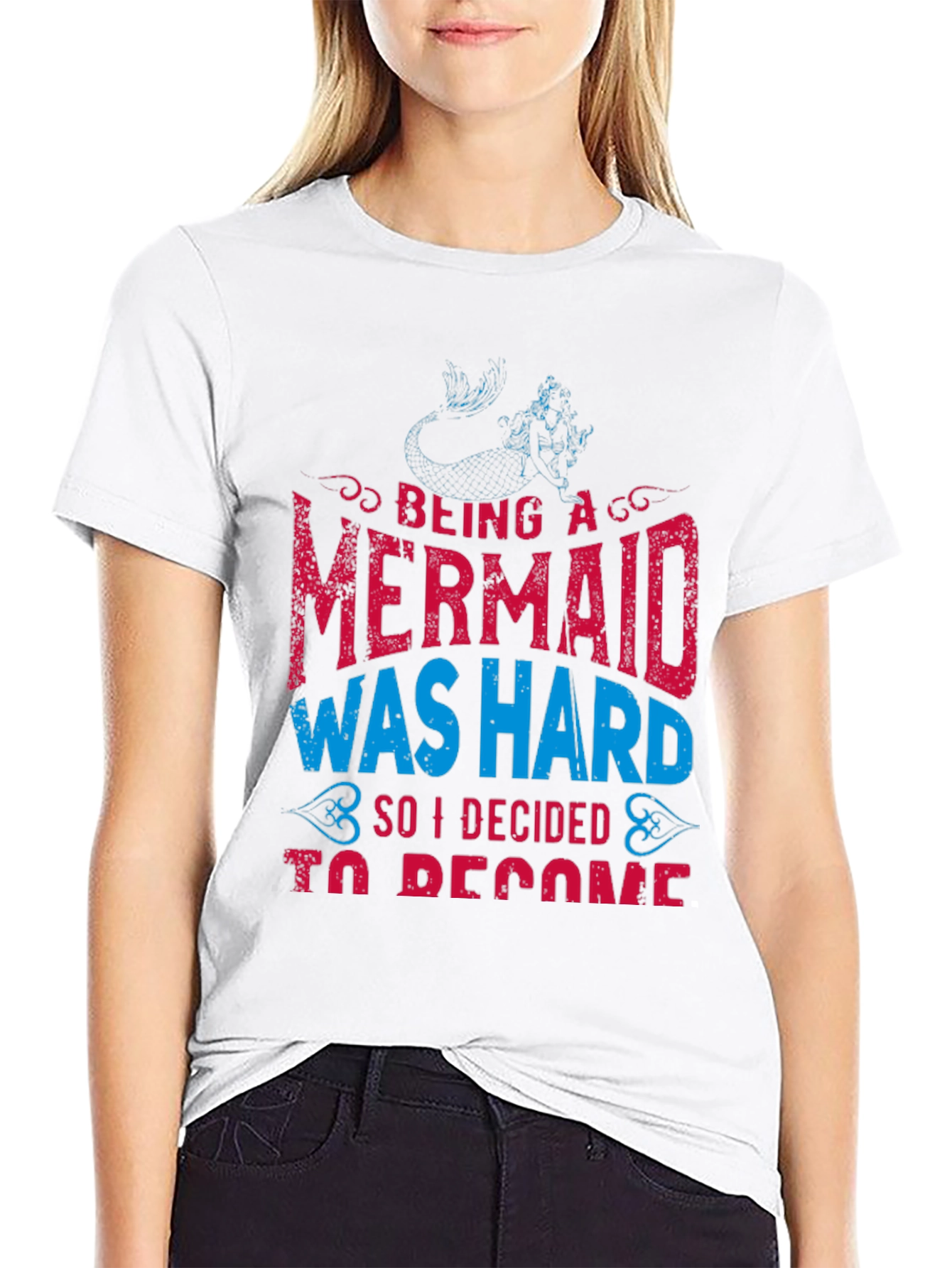 Mermaid to Become T-Shirt
