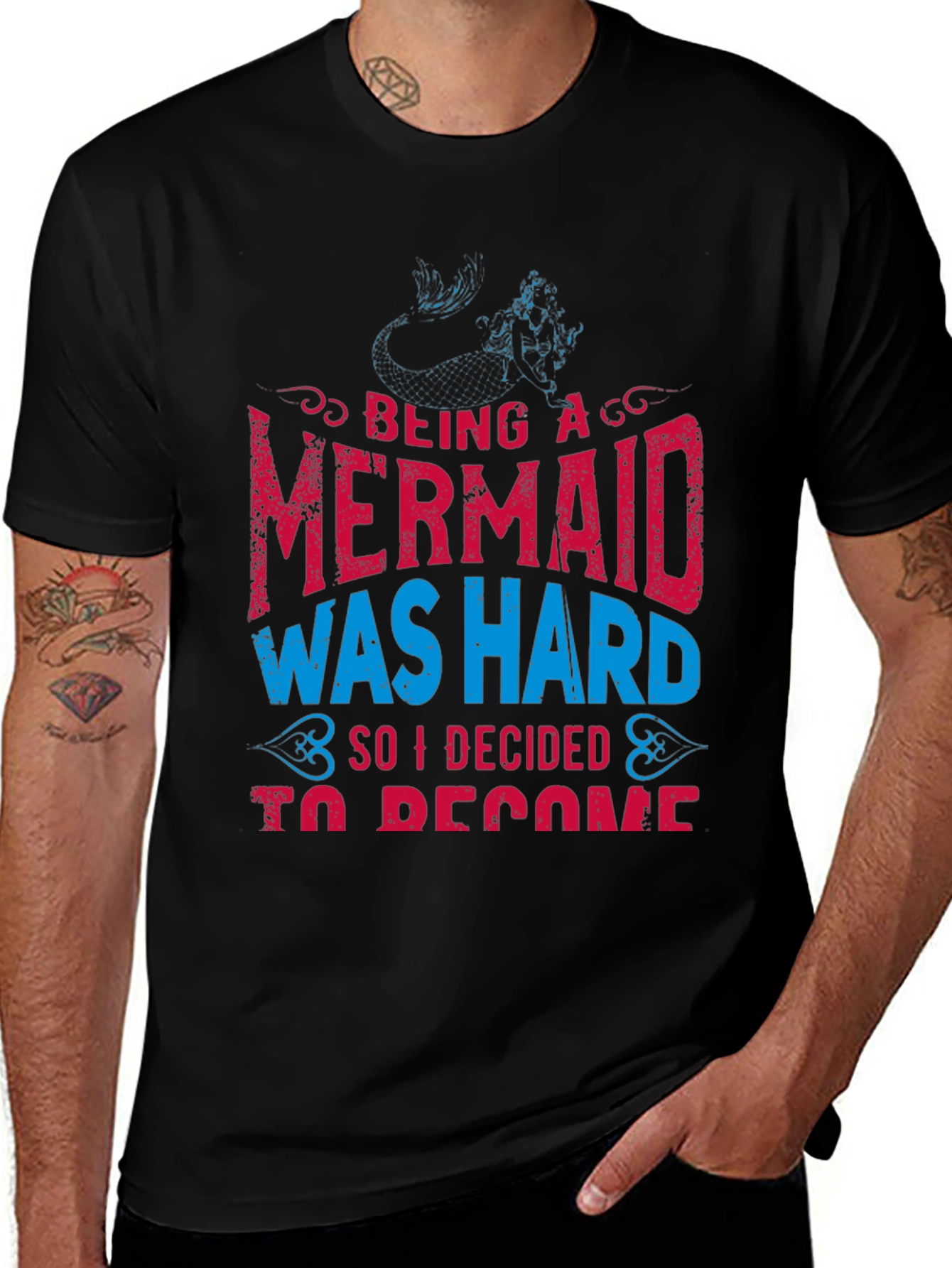 Mermaid to Become T-Shirt