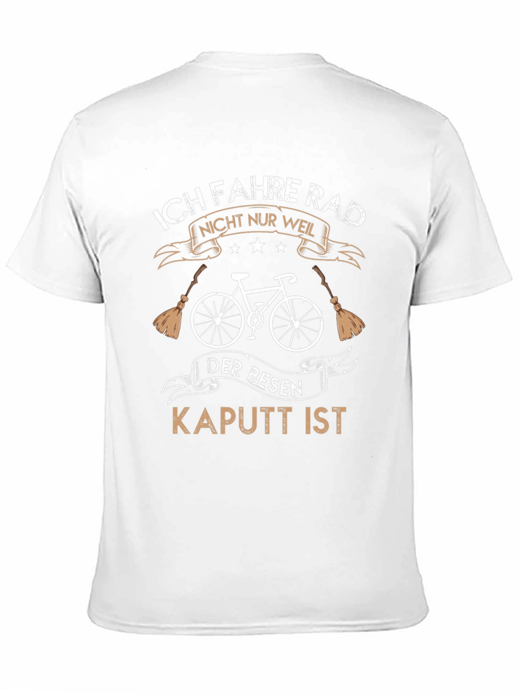 Ich Fahre Rad T-Shirt Funny Cycling Gift