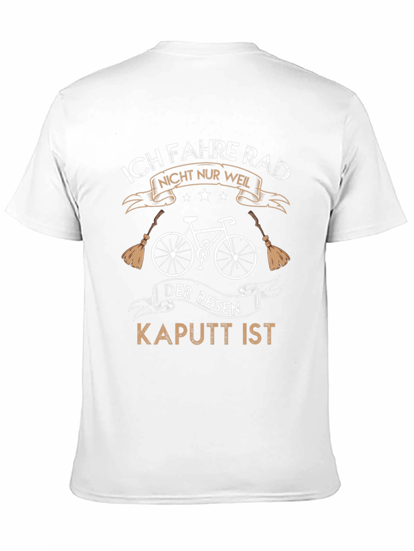 Ich Fahre Rad T-Shirt Funny Cycling Gift