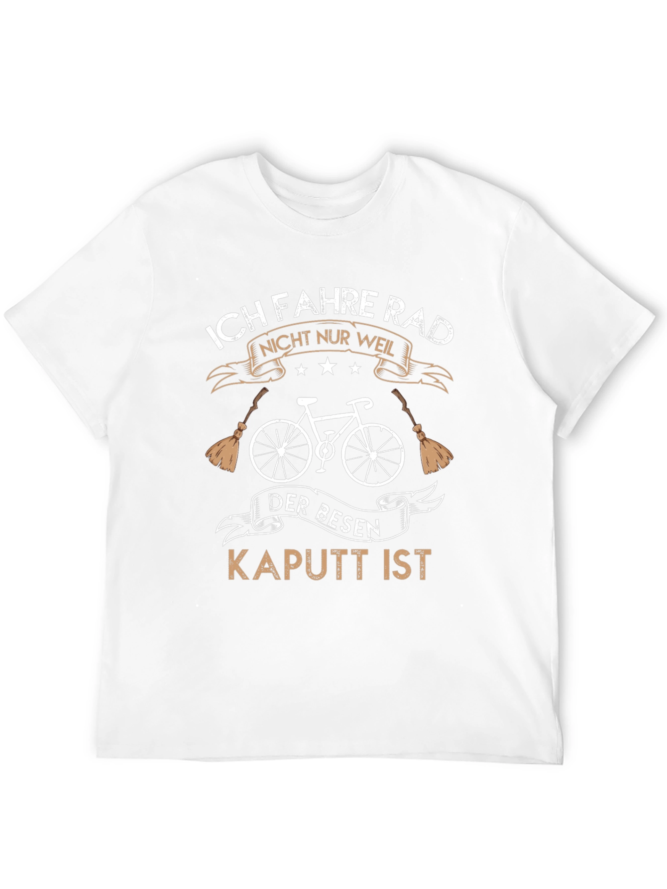 Ich Fahre Rad T-Shirt Funny Cycling Gift