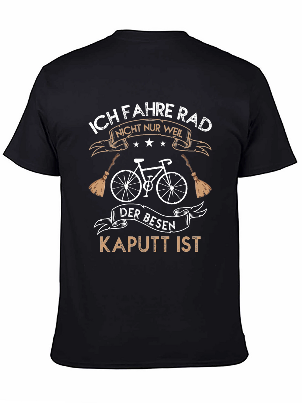 Ich Fahre Rad T-Shirt Funny Cycling Gift