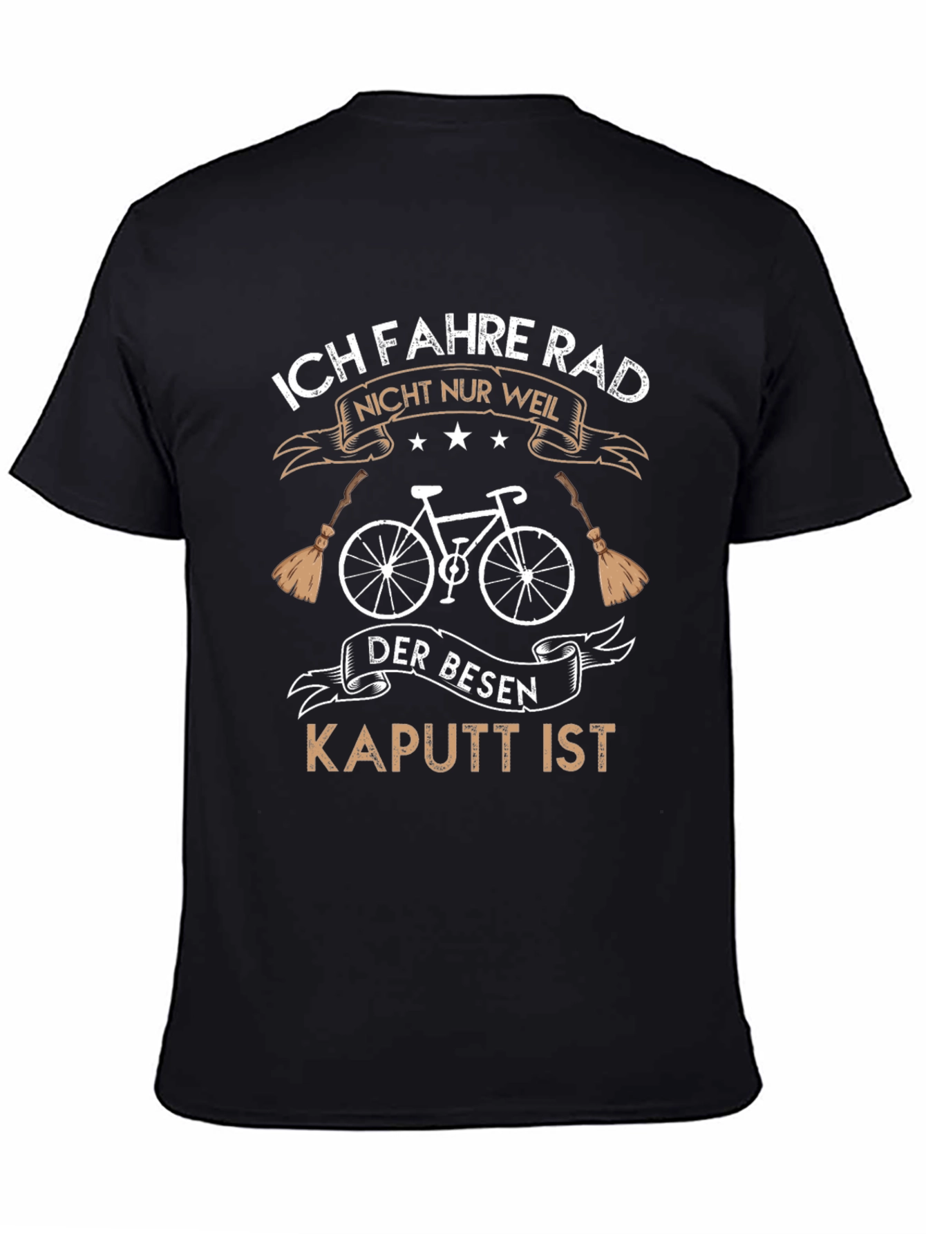 Ich Fahre Rad T-Shirt Funny Cycling Gift