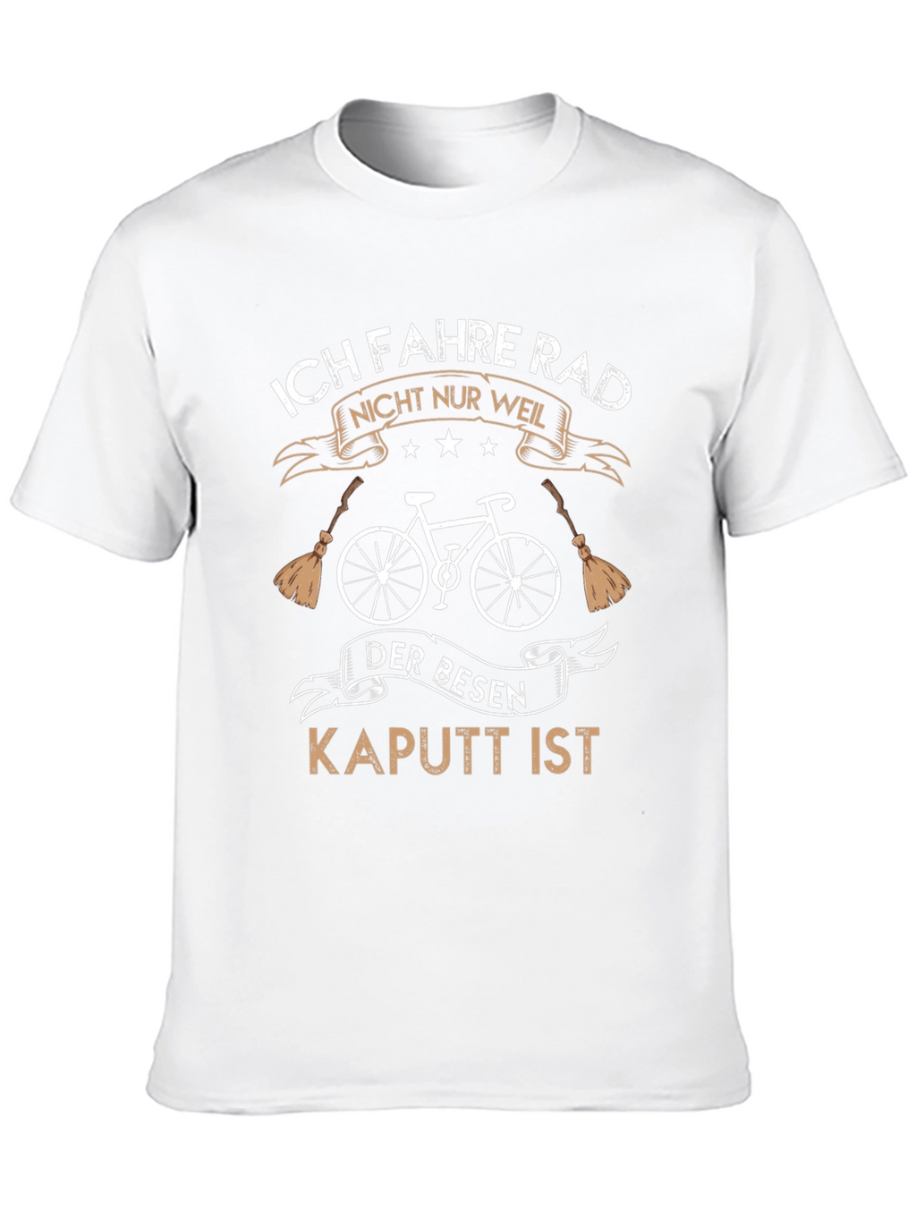 Ich Fahre Rad T-Shirt Funny Cycling Gift