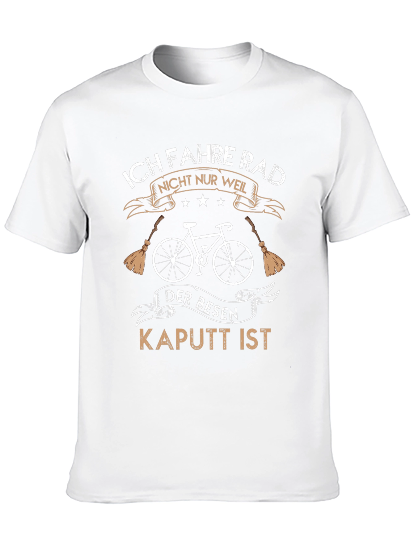Ich Fahre Rad T-Shirt Funny Cycling Gift