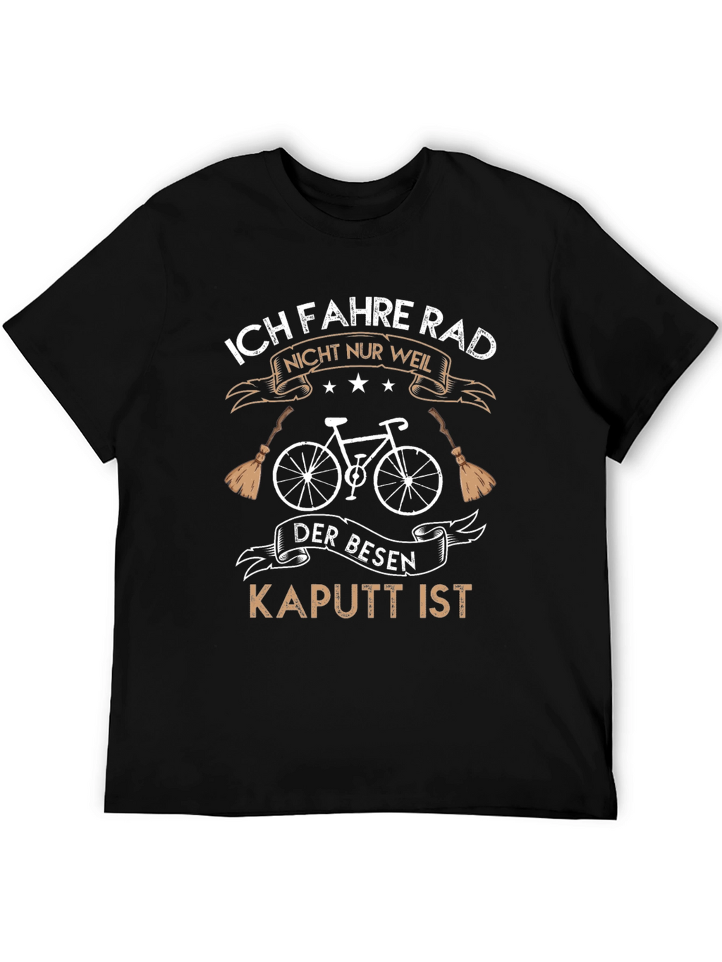 Ich Fahre Rad T-Shirt Funny Cycling Gift