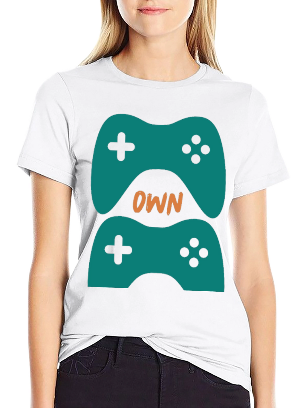 Own The Game Black Graphic T-Shirt