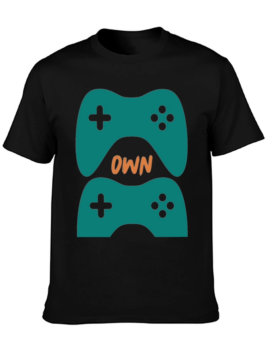 Own The Game Black Graphic T-Shirt