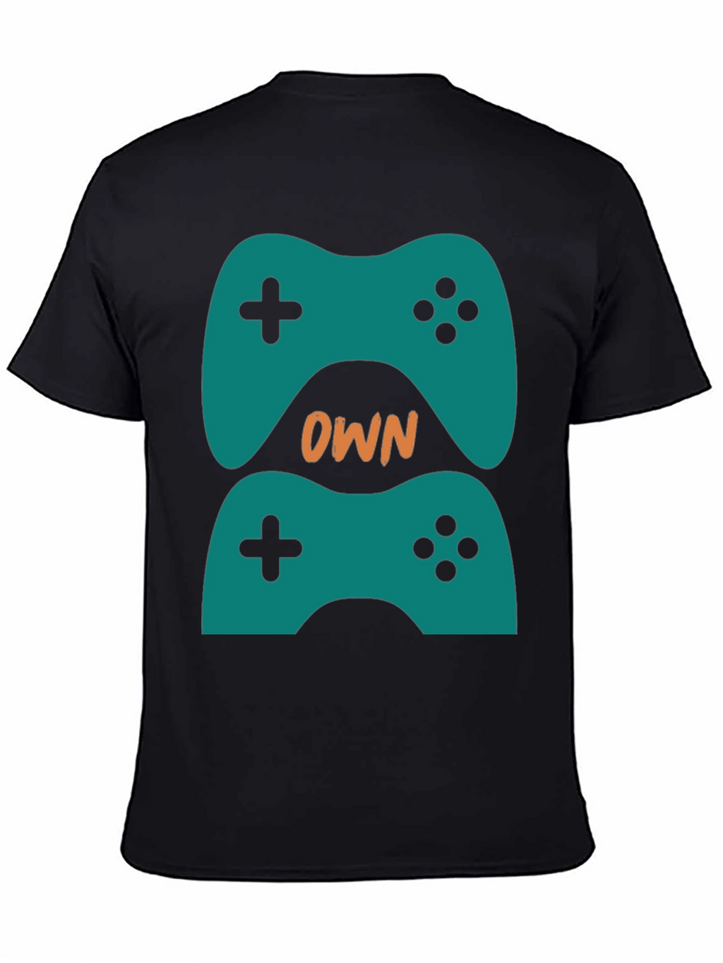 Own The Game Black Graphic T-Shirt