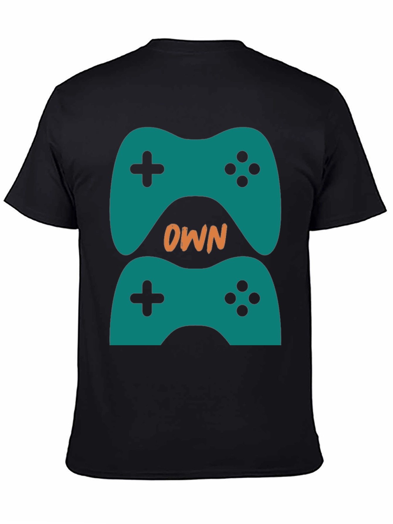 Own The Game Black Graphic T-Shirt