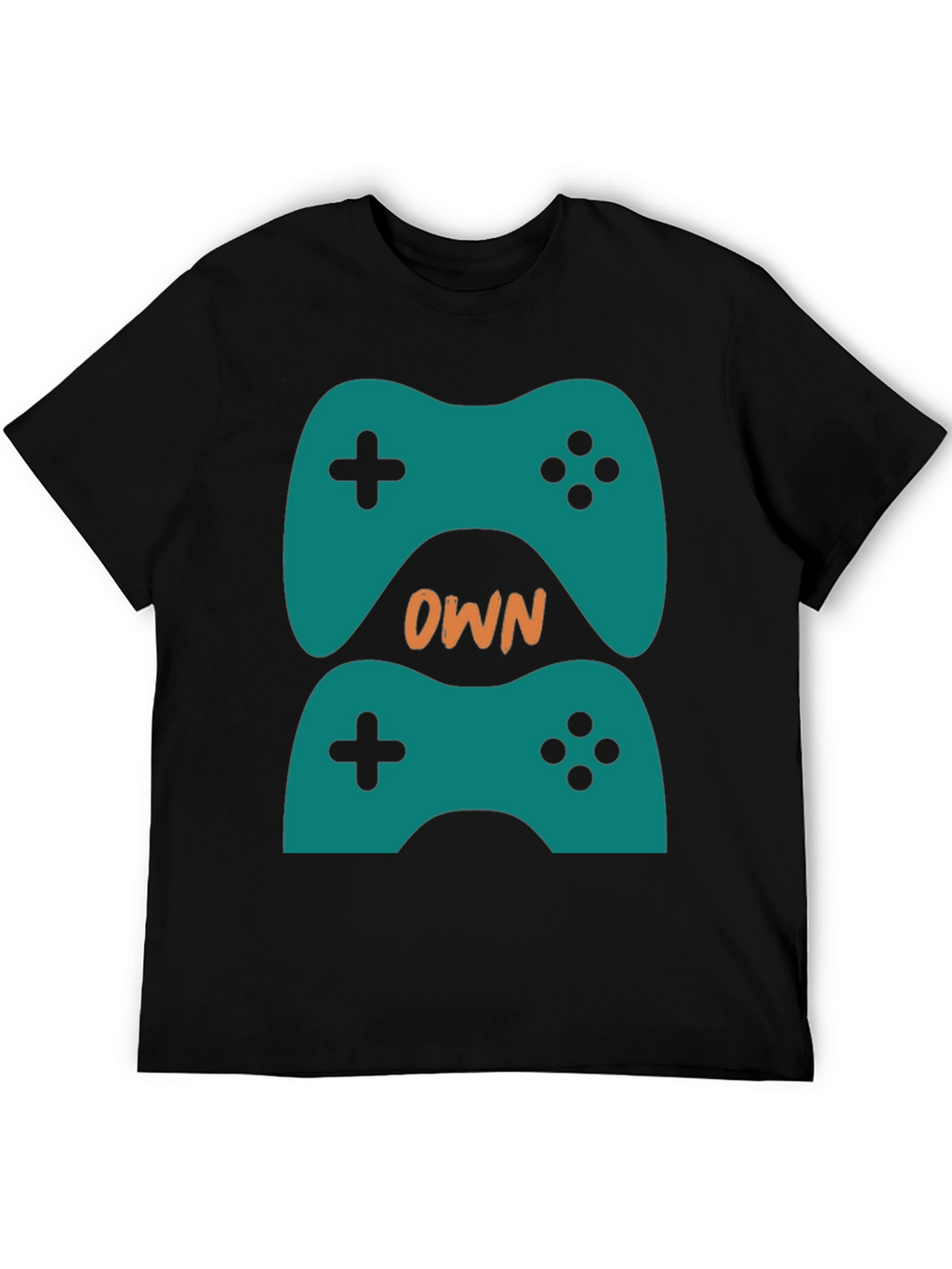 Own The Game Black Graphic T-Shirt