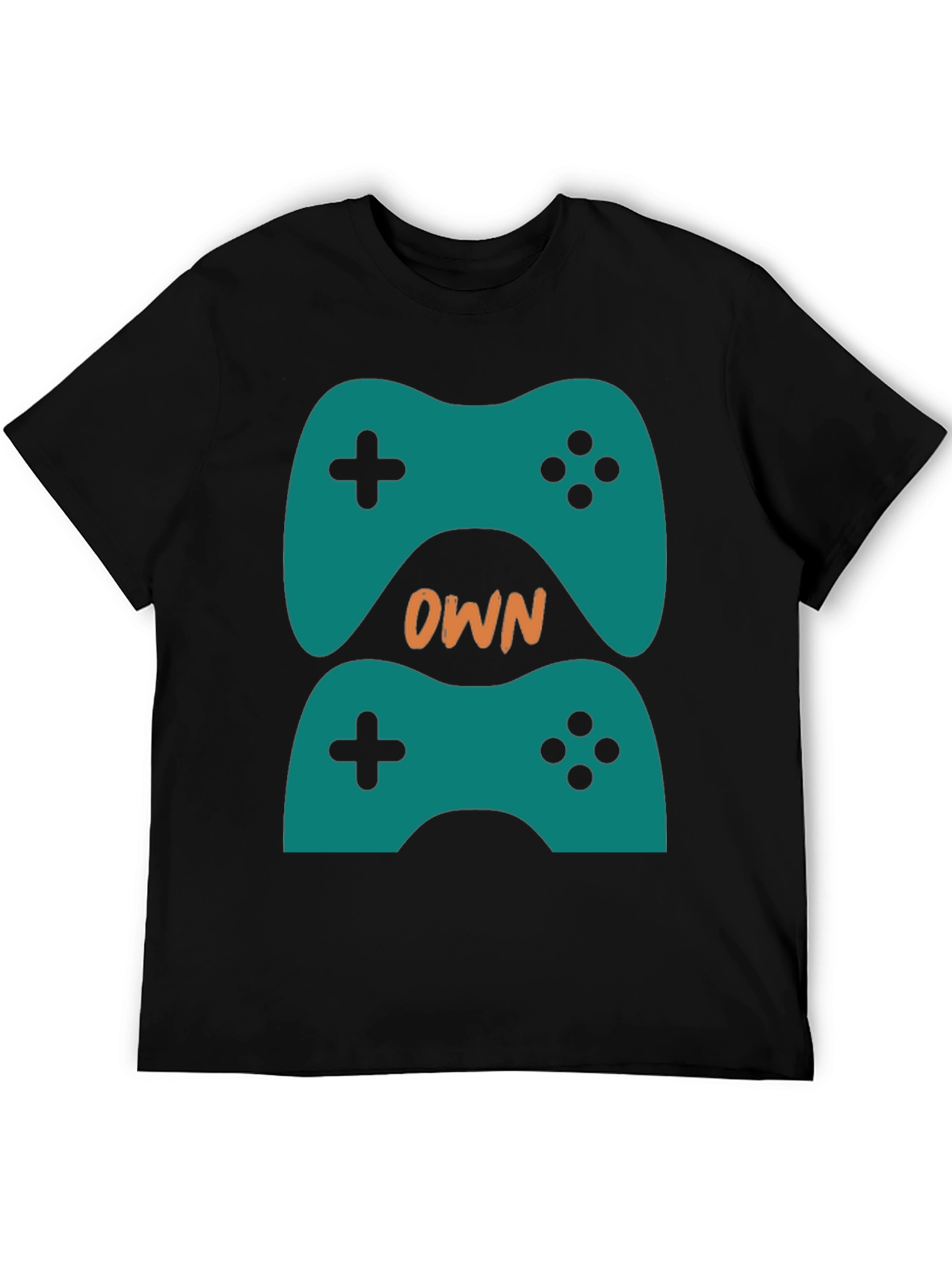 Own The Game Black Graphic T-Shirt