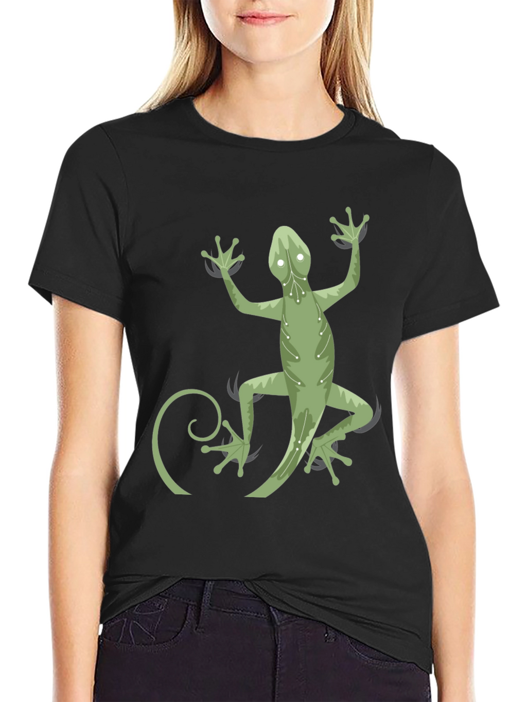 Gecko Circuitry Graphic Tee - Cool Casual Wear