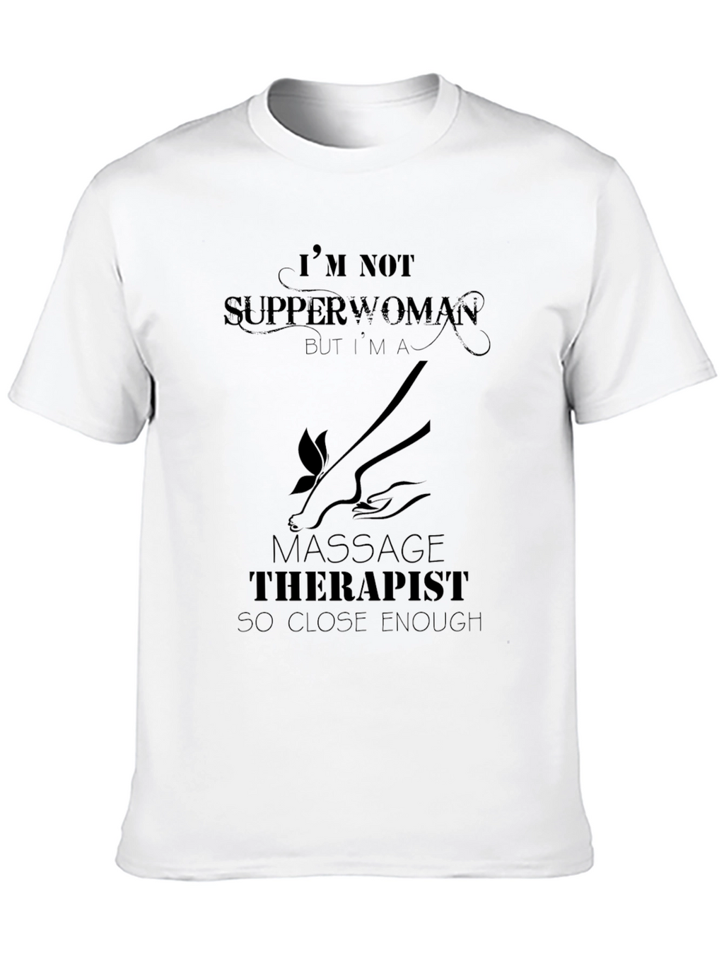 Massage Therapist Graphic T-Shirt - Funny Womens Tee