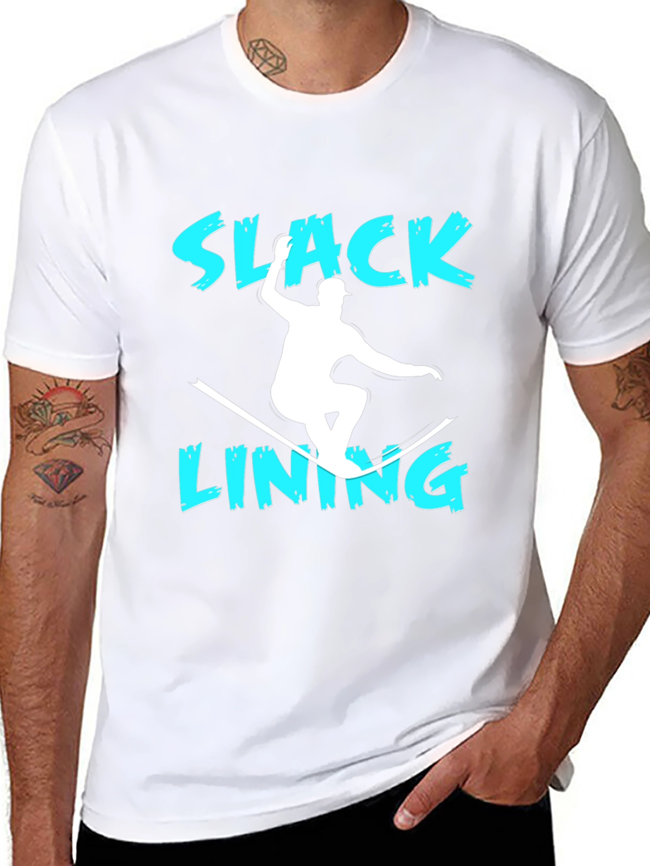 Slack Lining Graphic Tee