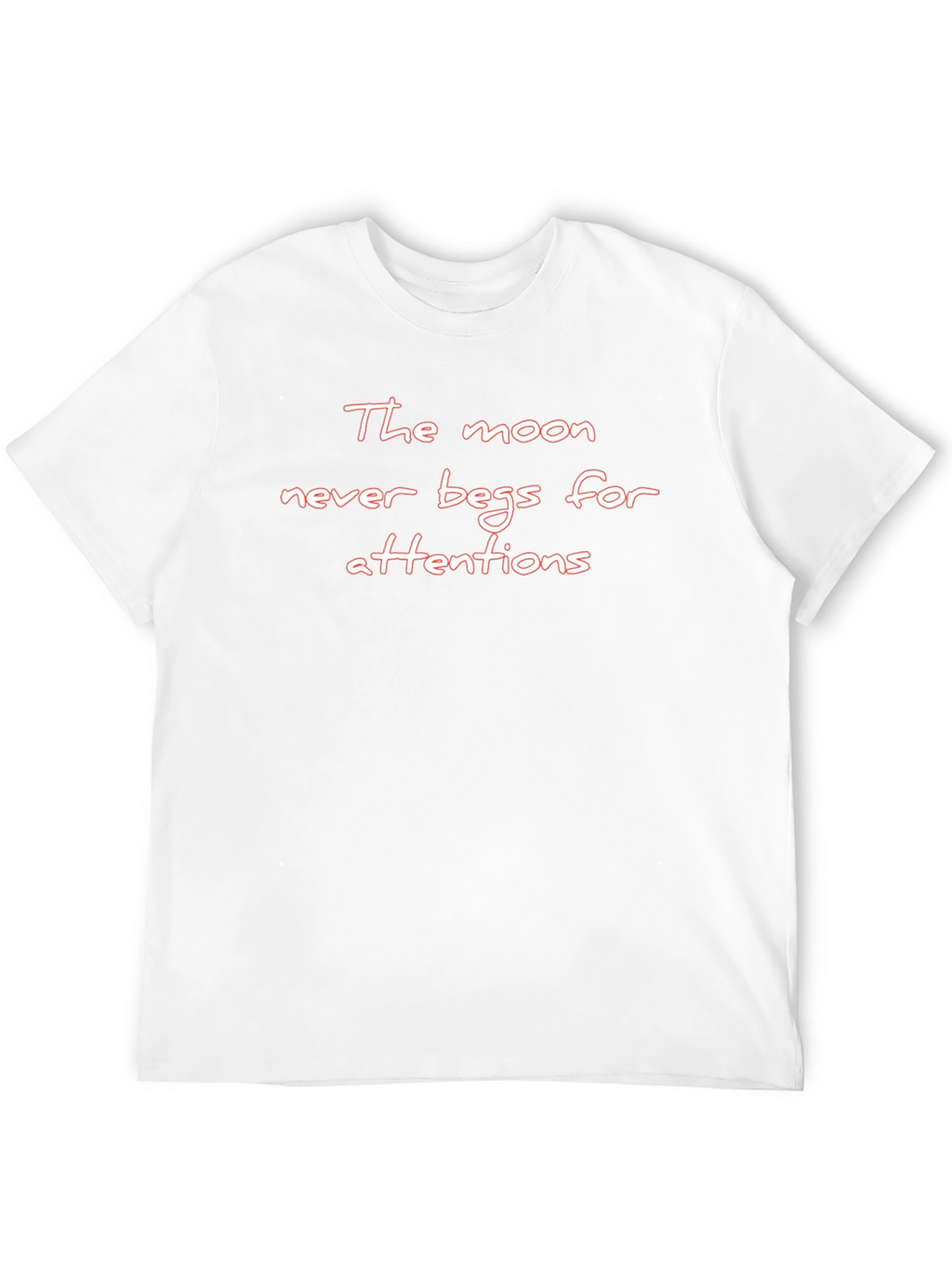 Inspirational Moon T-Shirt - Unisex Black Tee