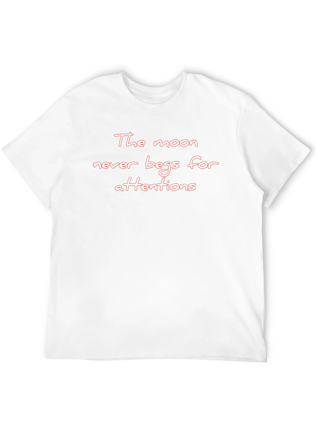 Inspirational Moon T-Shirt - Unisex Black Tee