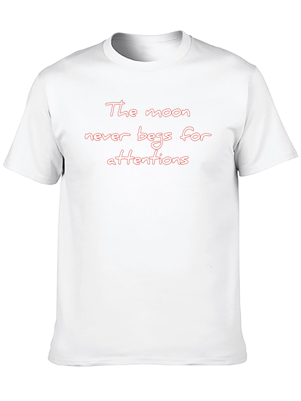 Inspirational Moon T-Shirt - Unisex Black Tee