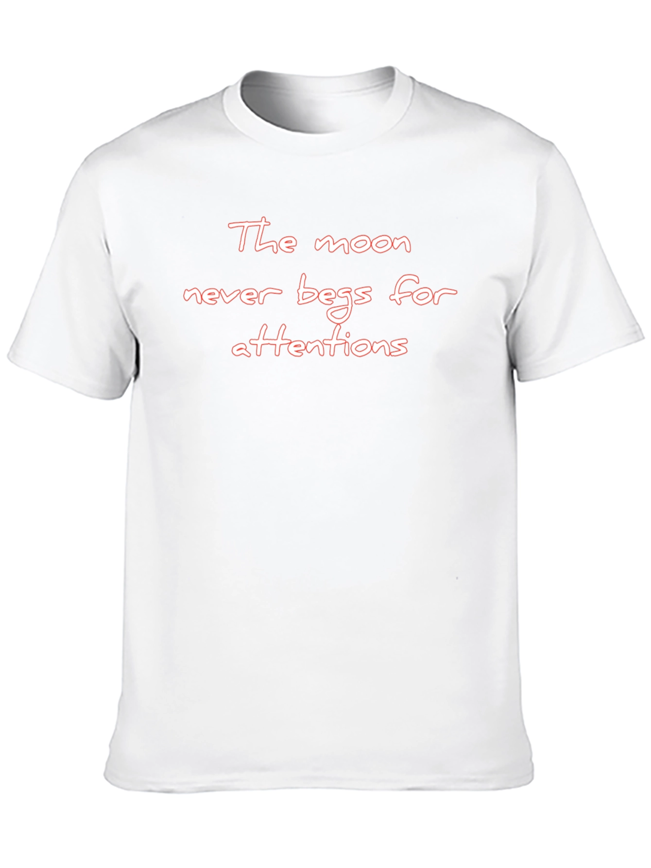 Inspirational Moon T-Shirt - Unisex Black Tee