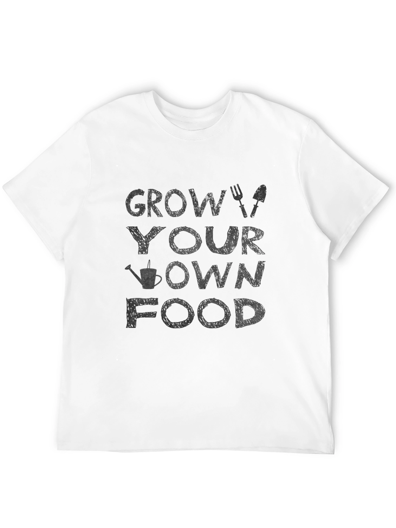 Grow Your Own Food Black T-Shirt
