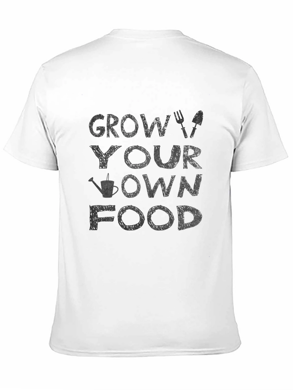 Grow Your Own Food Black T-Shirt