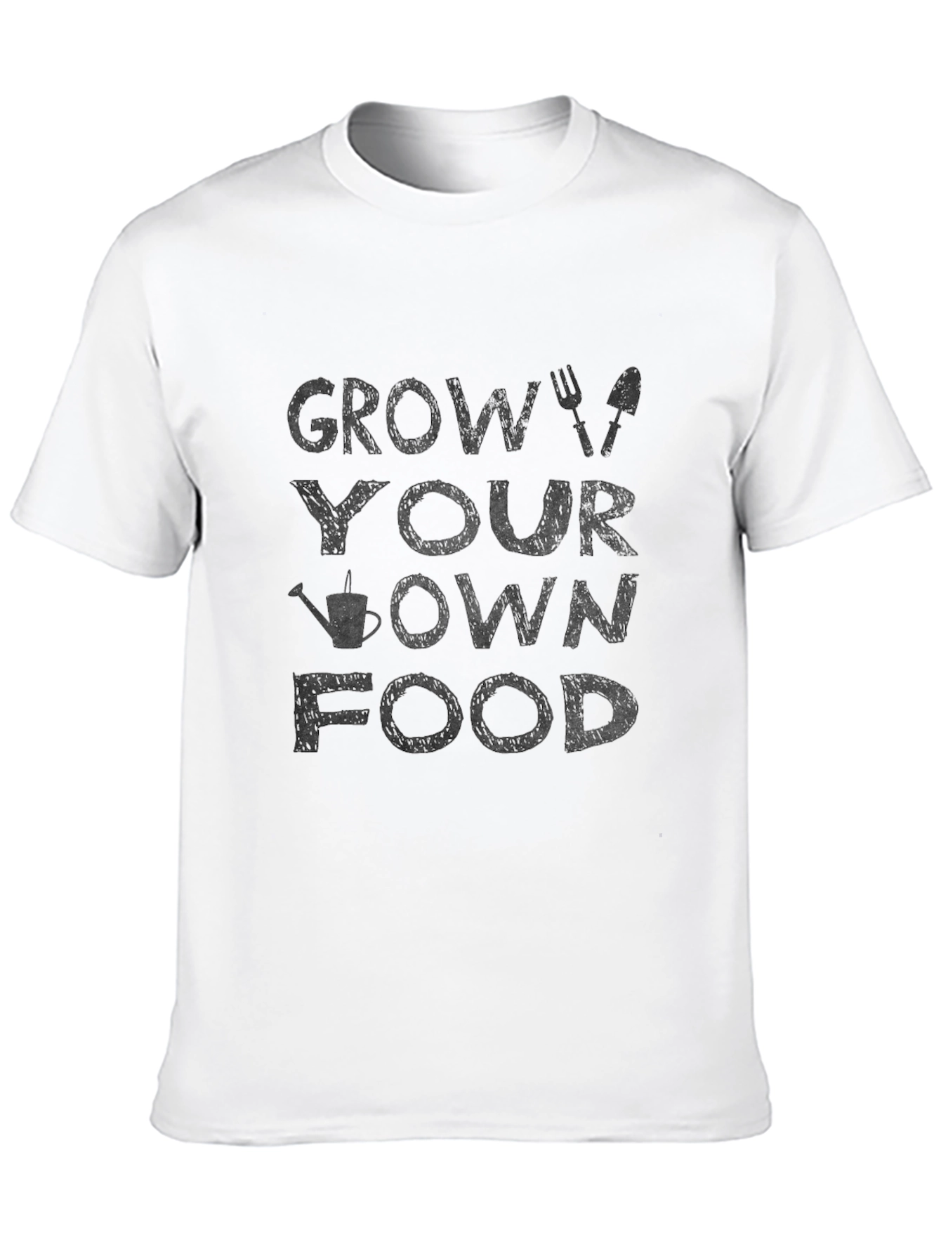 Grow Your Own Food Black T-Shirt
