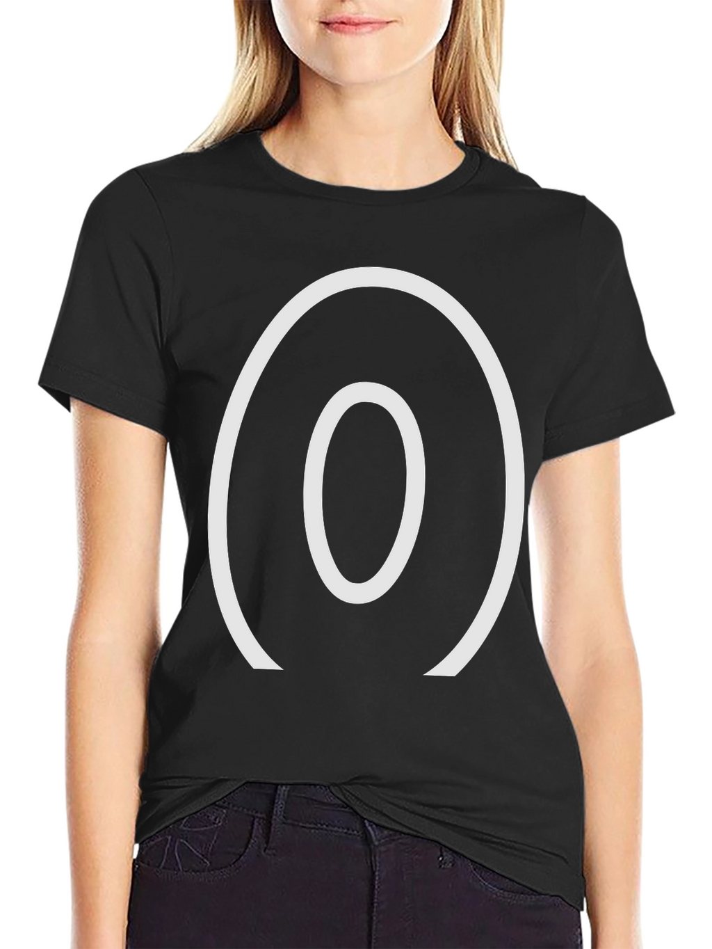 Minimalist Circle Graphic Tee - Modern Style