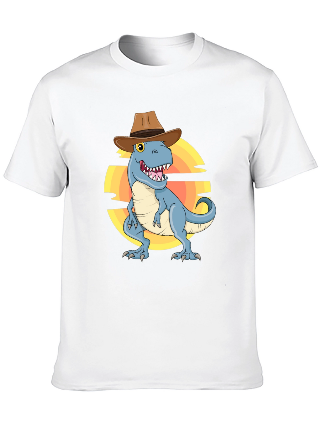 Cowboy Dinosaur Graphic Tee - Unisex T-Shirt