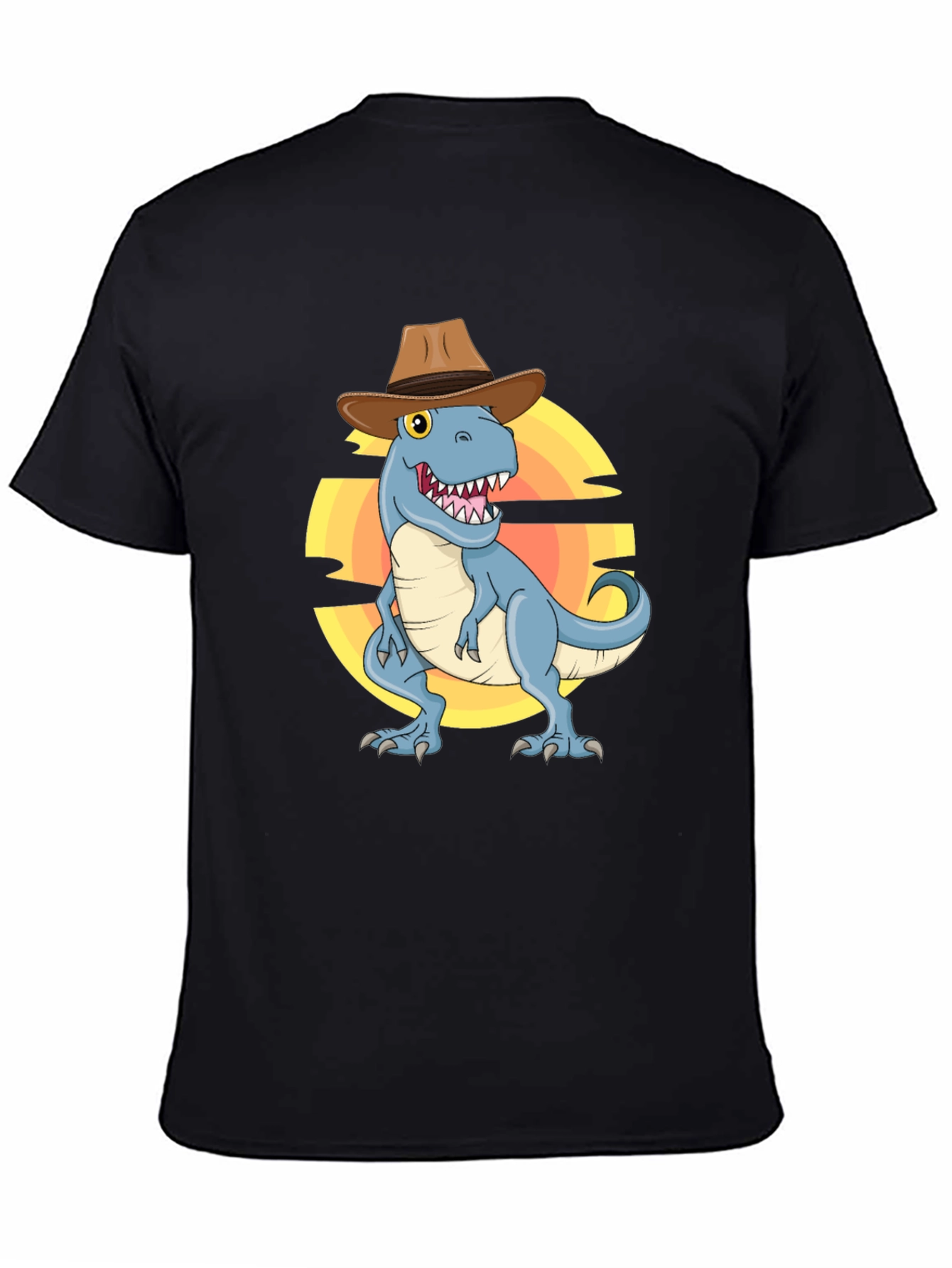 Cowboy Dinosaur Graphic Tee - Unisex T-Shirt