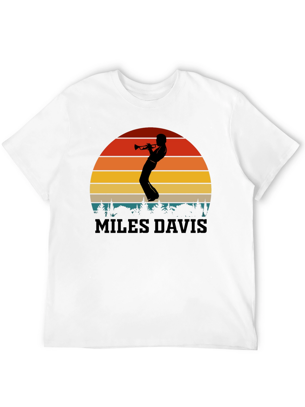Miles Davis Sunset T-Shirt | Jazz Music Tee