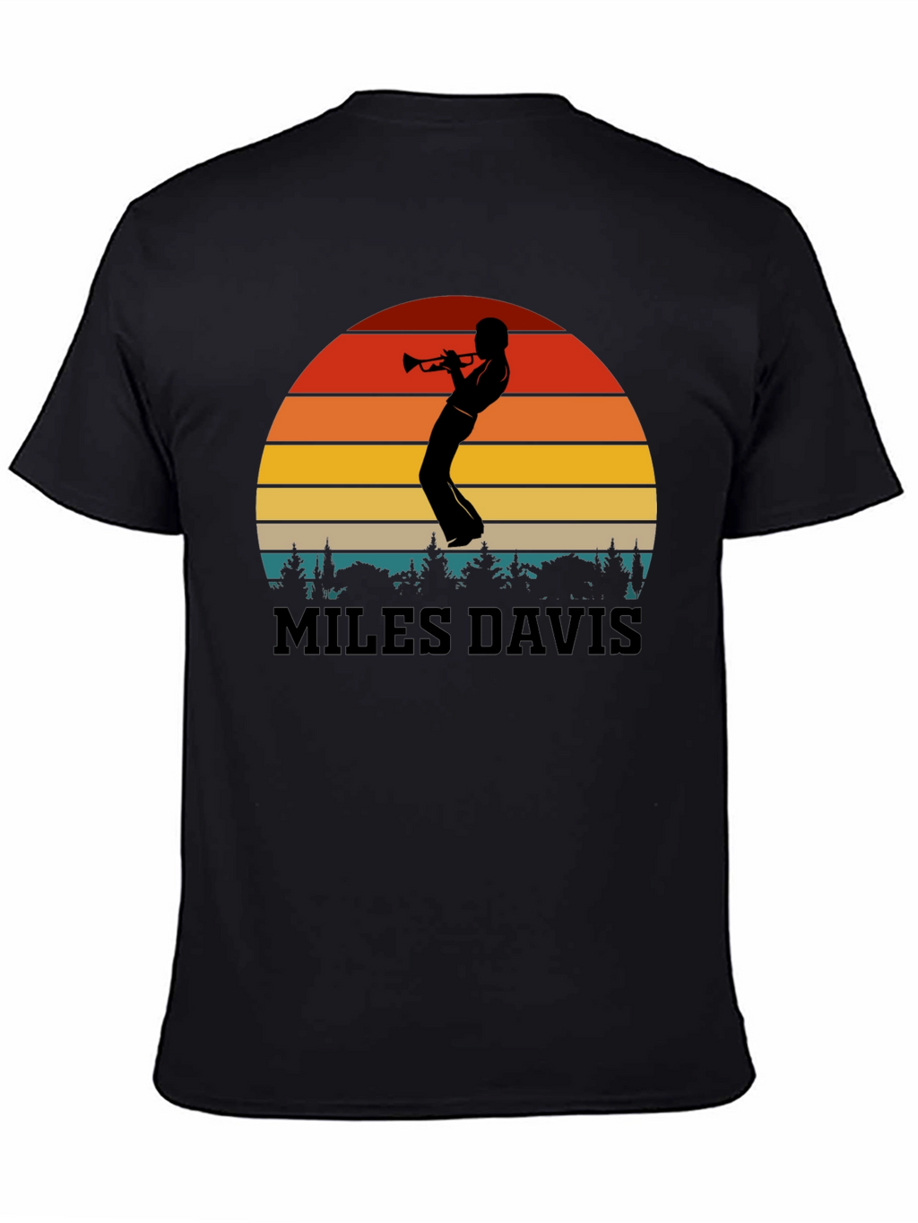 Miles Davis Sunset T-Shirt | Jazz Music Tee