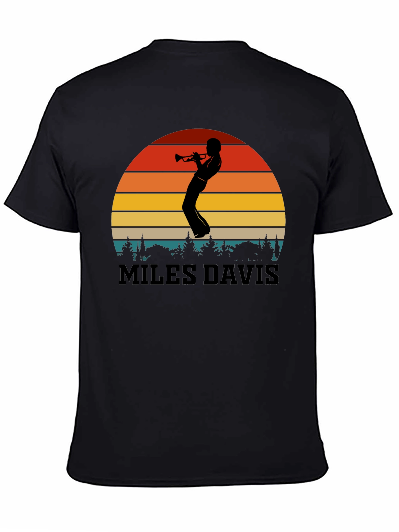 Miles Davis Sunset T-Shirt | Jazz Music Tee