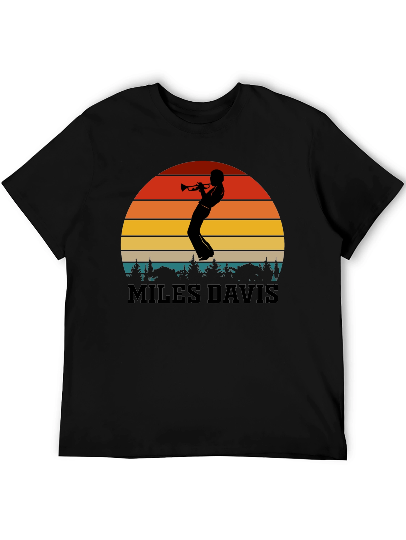 Miles Davis Sunset T-Shirt | Jazz Music Tee