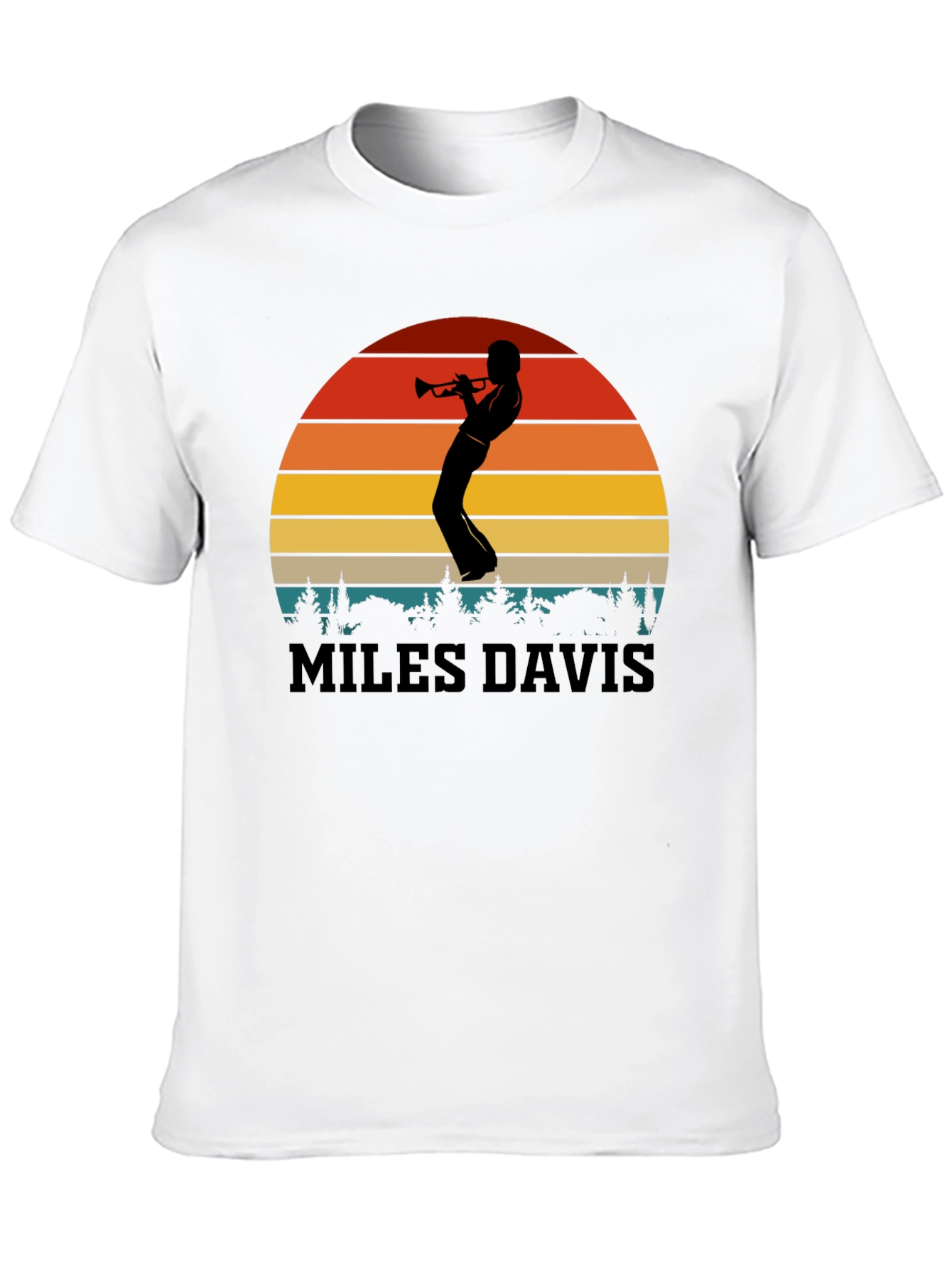 Miles Davis Sunset T-Shirt | Jazz Music Tee