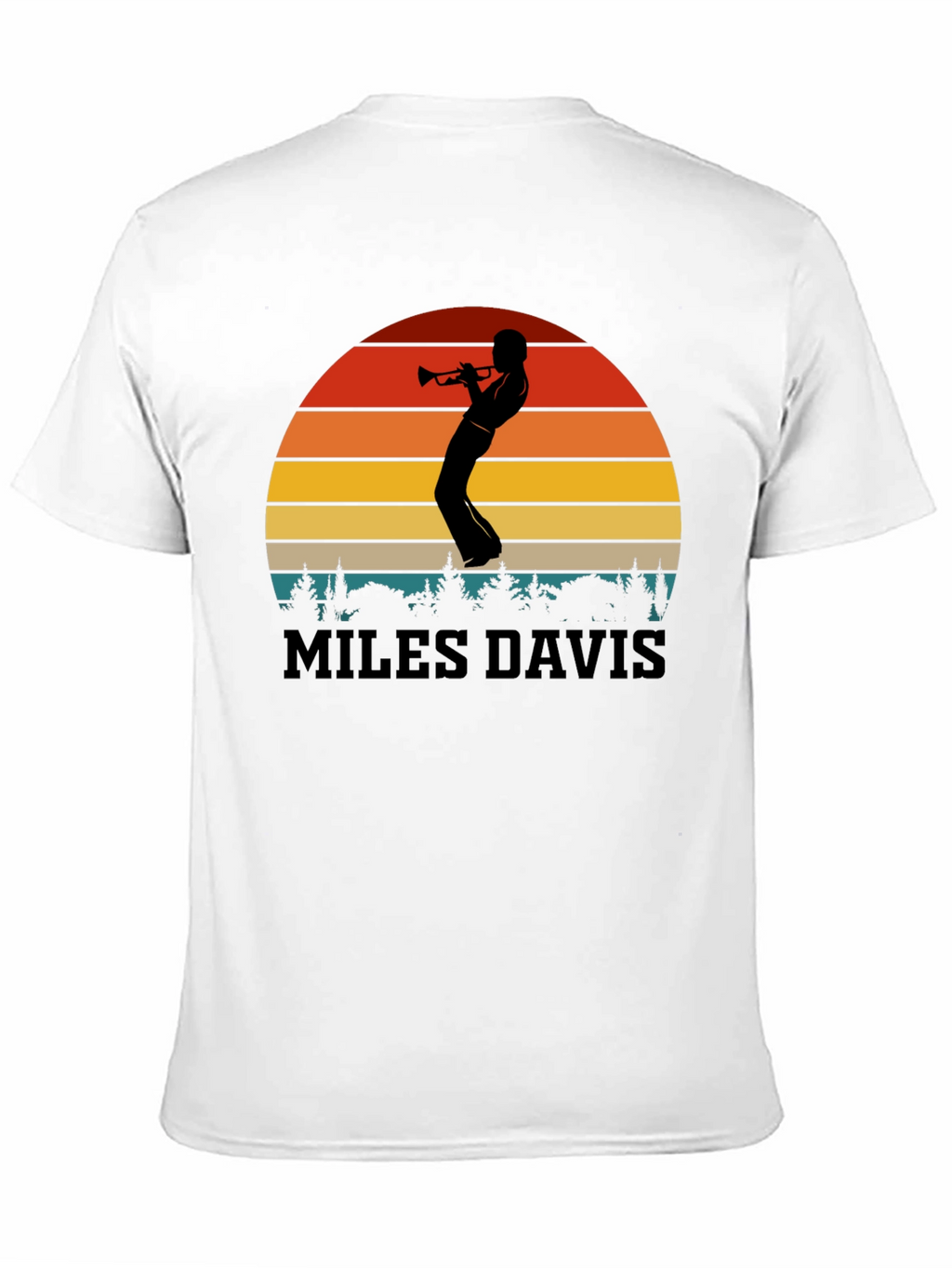 Miles Davis Sunset T-Shirt | Jazz Music Tee