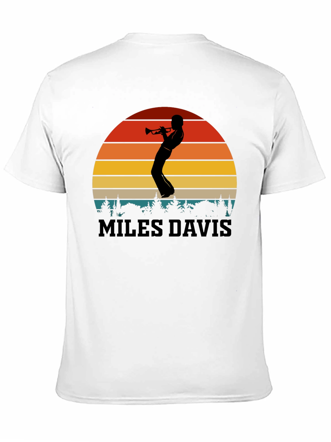 Miles Davis Sunset T-Shirt | Jazz Music Tee